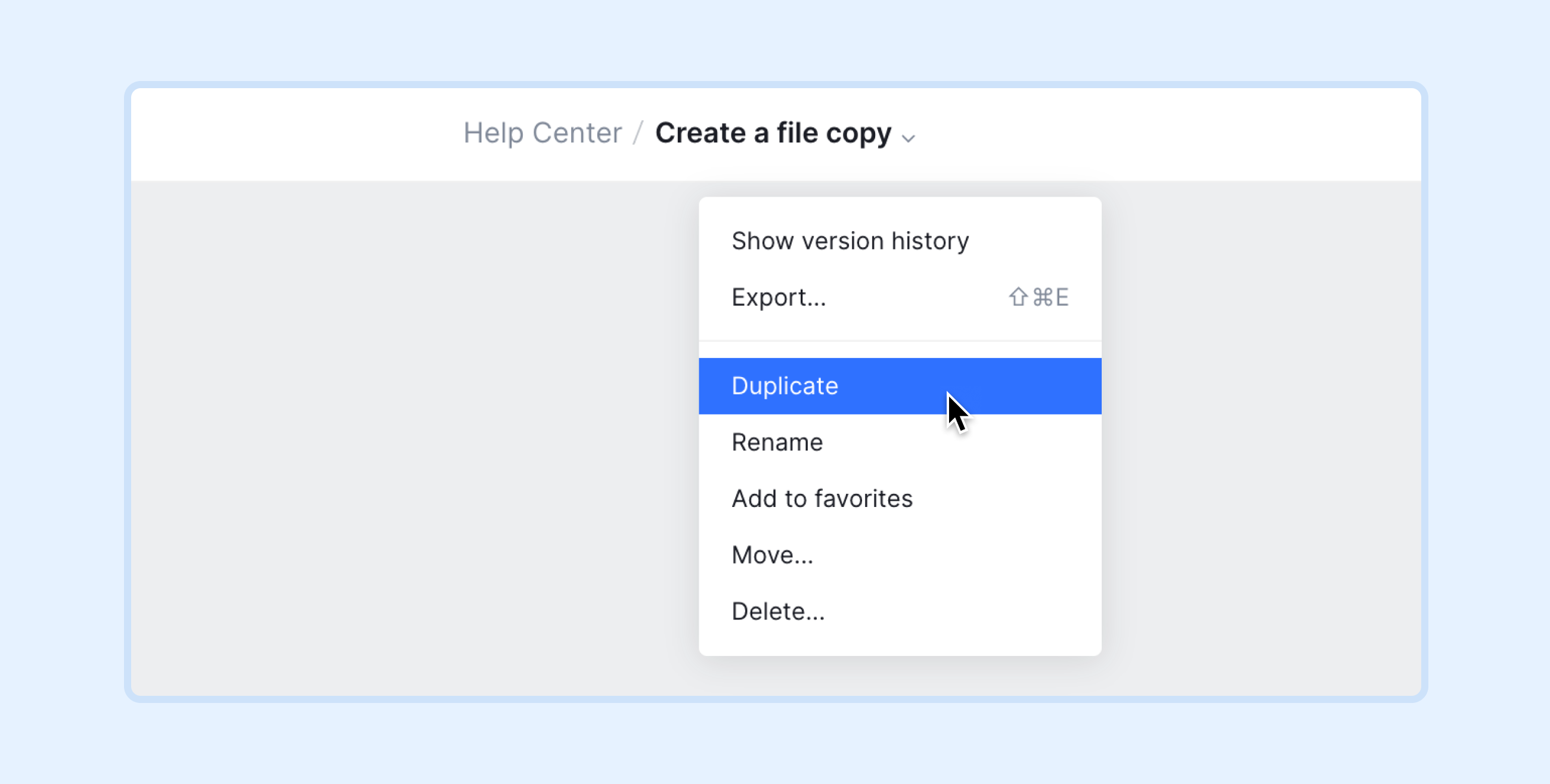 'create a copy within a file.png'